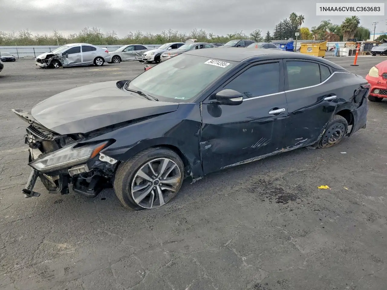 1N4AA6CV8LC363683 2020 Nissan Maxima Sv