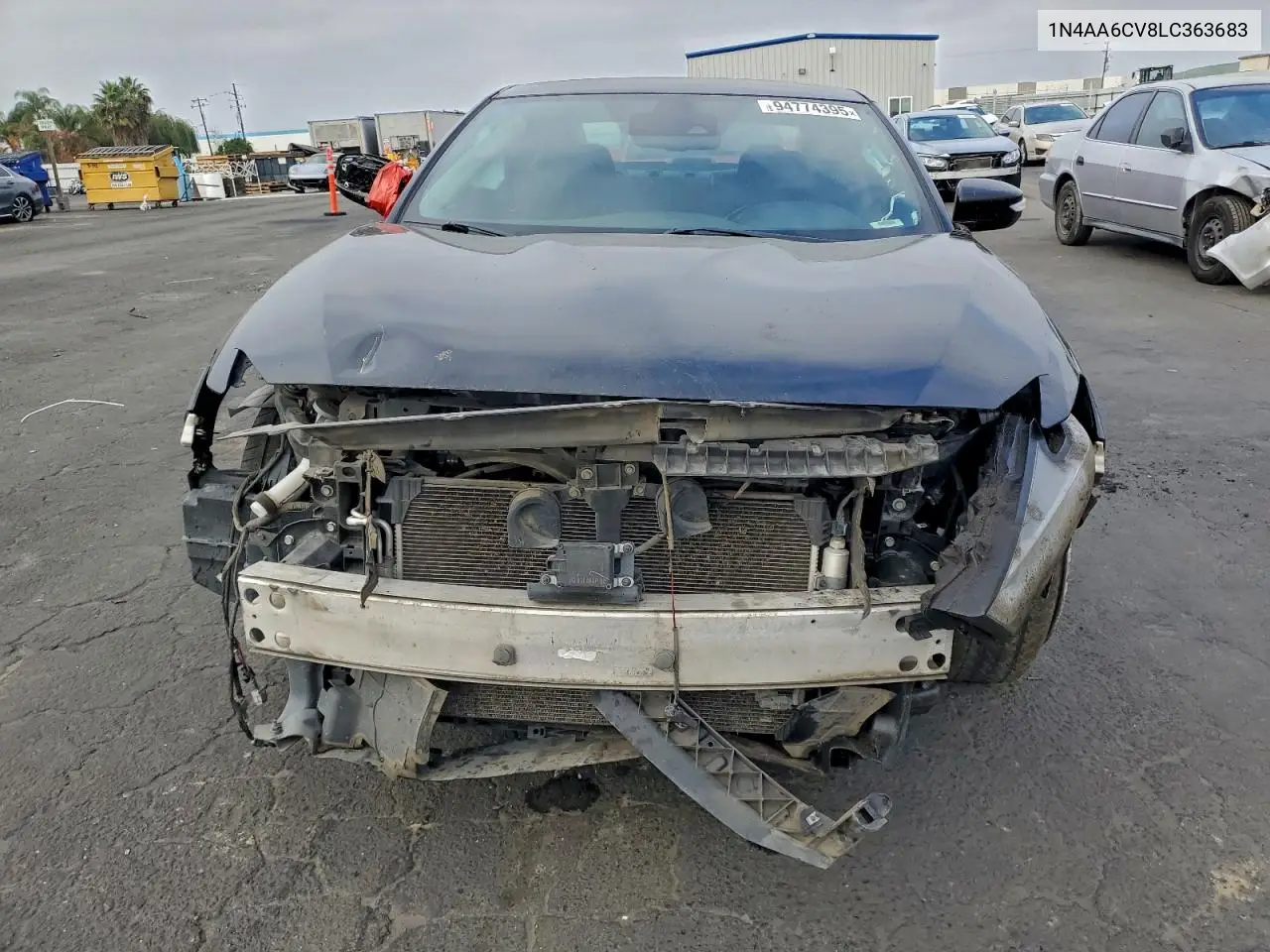 1N4AA6CV8LC363683 2020 Nissan Maxima Sv