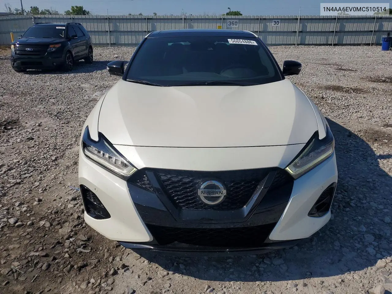 2021 Nissan Maxima Sr VIN: 1N4AA6EV0MC510514 Lot: 56804886