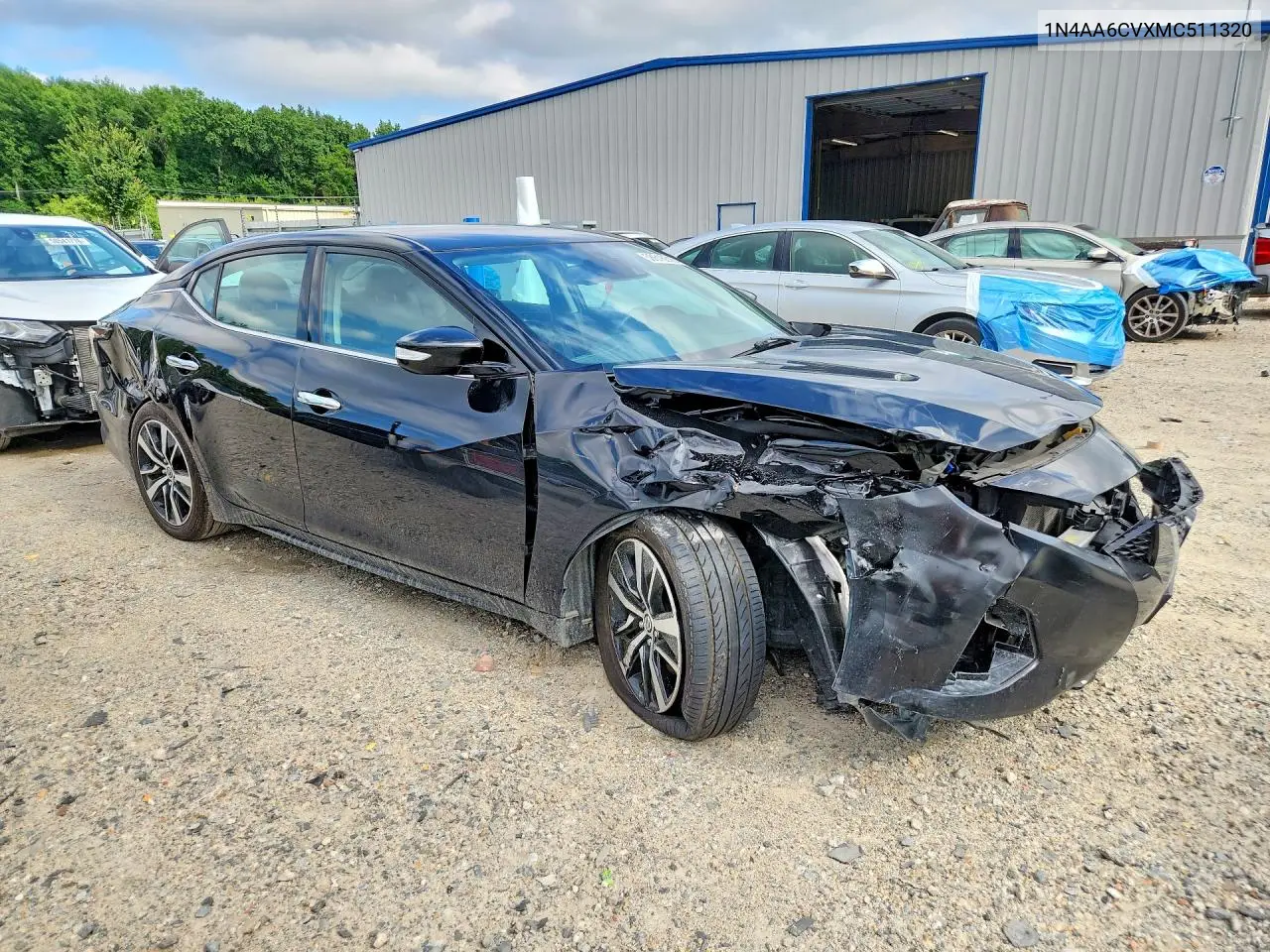 2021 Nissan Maxima Sv VIN: 1N4AA6CVXMC511320 Lot: 58616816