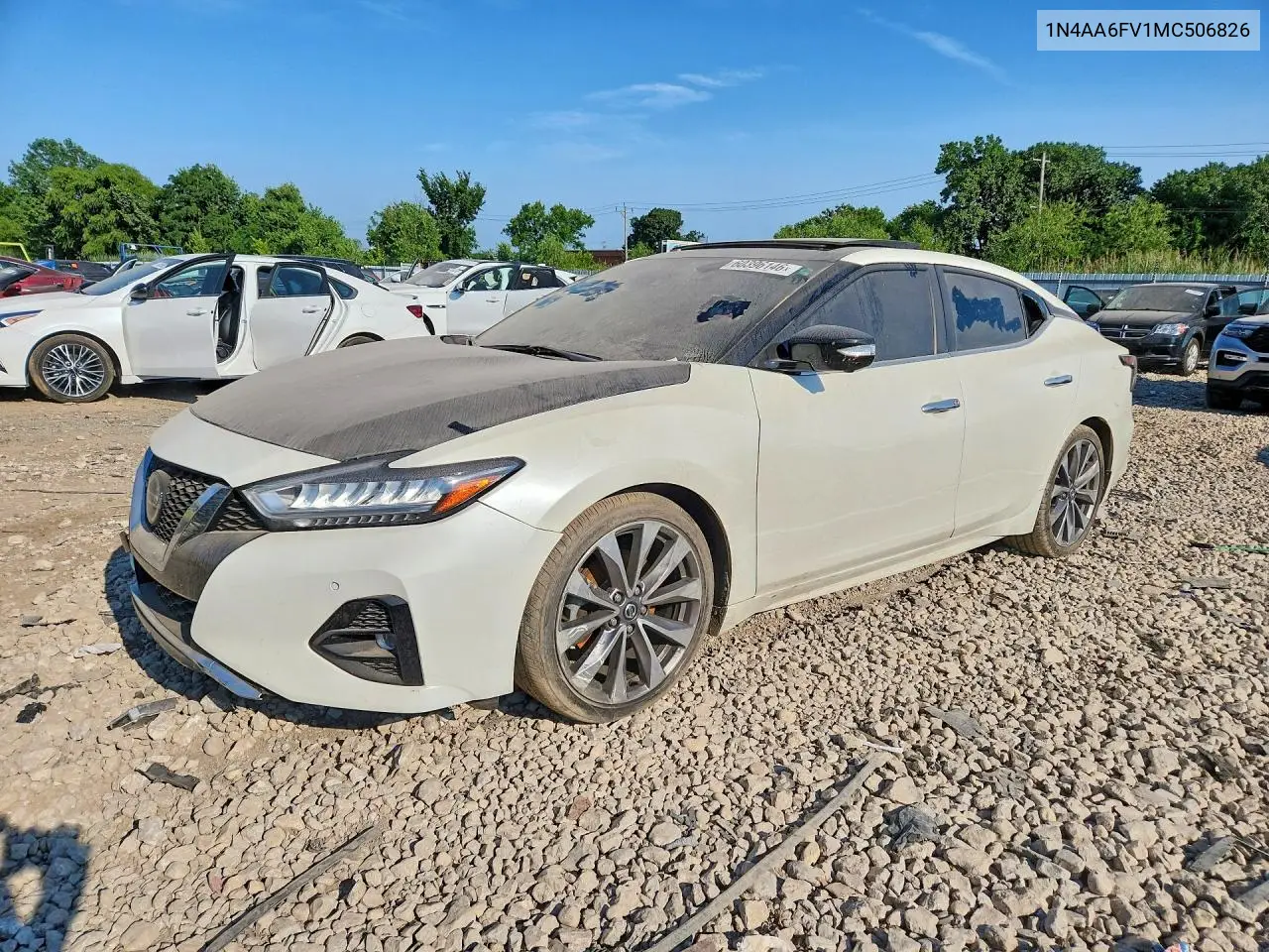 2021 Nissan Maxima Platinum VIN: 1N4AA6FV1MC506826 Lot: 60396146