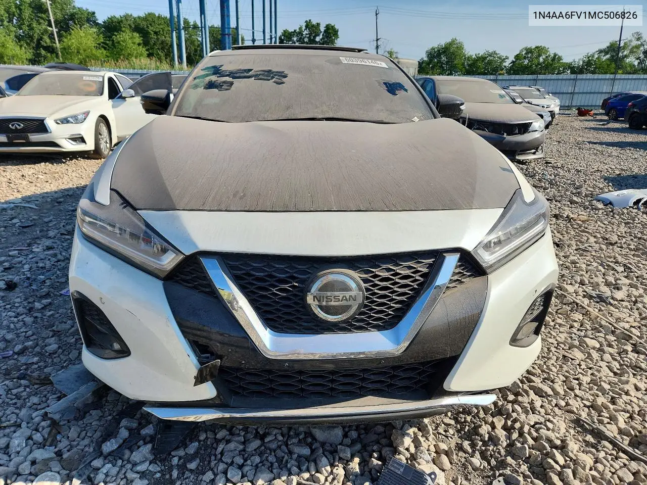 2021 Nissan Maxima Platinum VIN: 1N4AA6FV1MC506826 Lot: 60396146