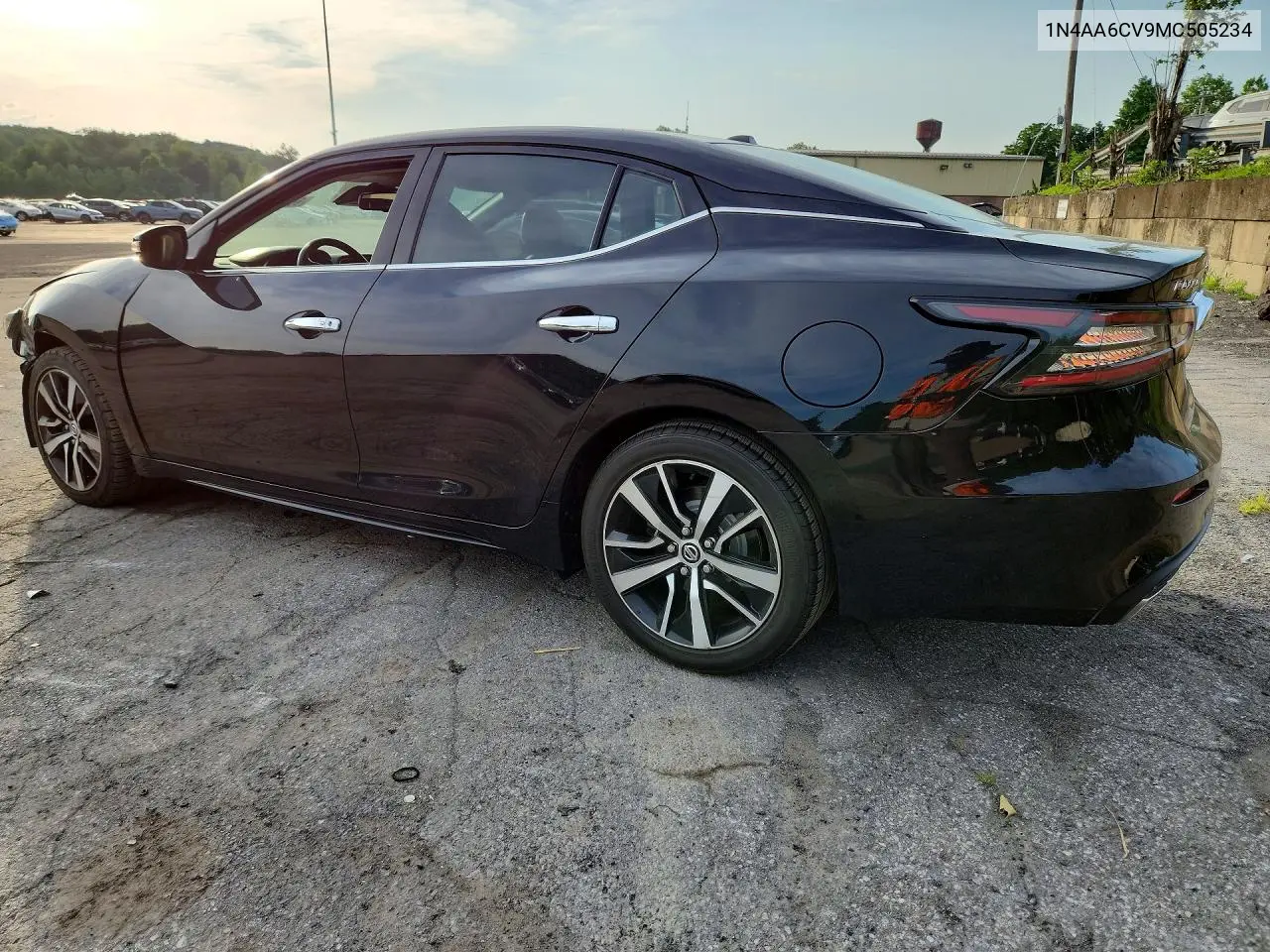 2021 Nissan Maxima Sv VIN: 1N4AA6CV9MC505234 Lot: 60864286
