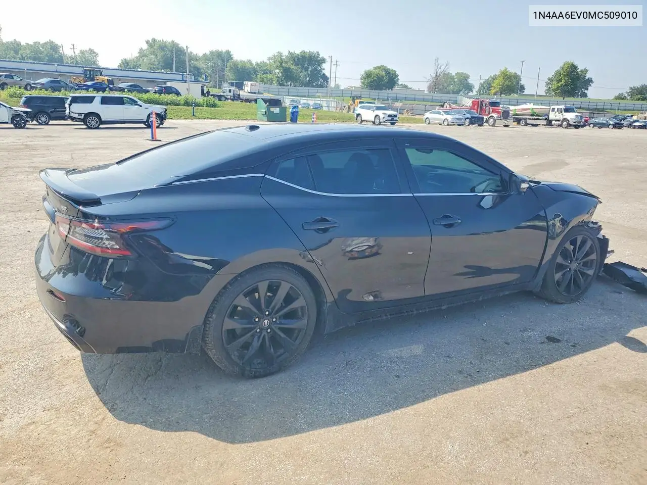 2021 Nissan Maxima Sr VIN: 1N4AA6EV0MC509010 Lot: 61125326