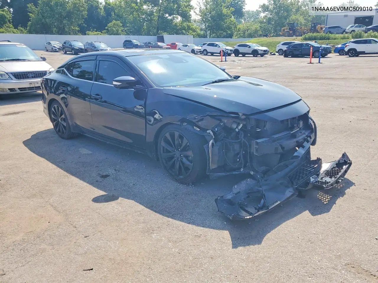 2021 Nissan Maxima Sr VIN: 1N4AA6EV0MC509010 Lot: 61125326