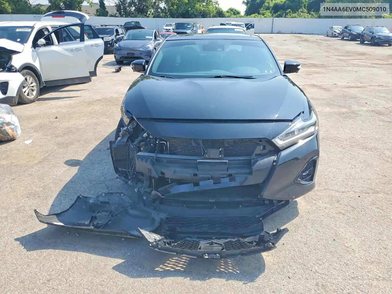 2021 Nissan Maxima Sr VIN: 1N4AA6EV0MC509010 Lot: 61125326