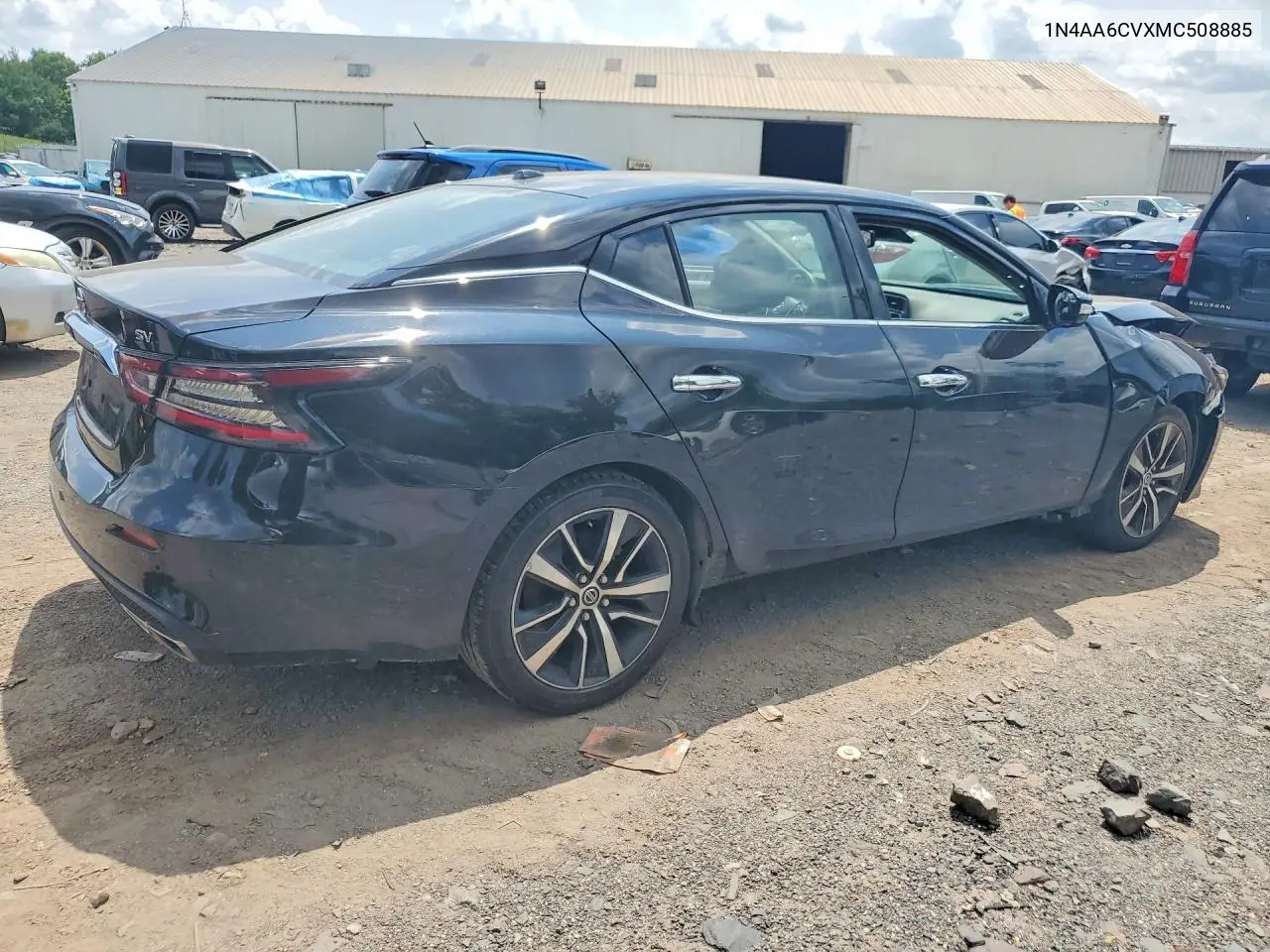 2021 Nissan Maxima Sv VIN: 1N4AA6CVXMC508885 Lot: 61941036