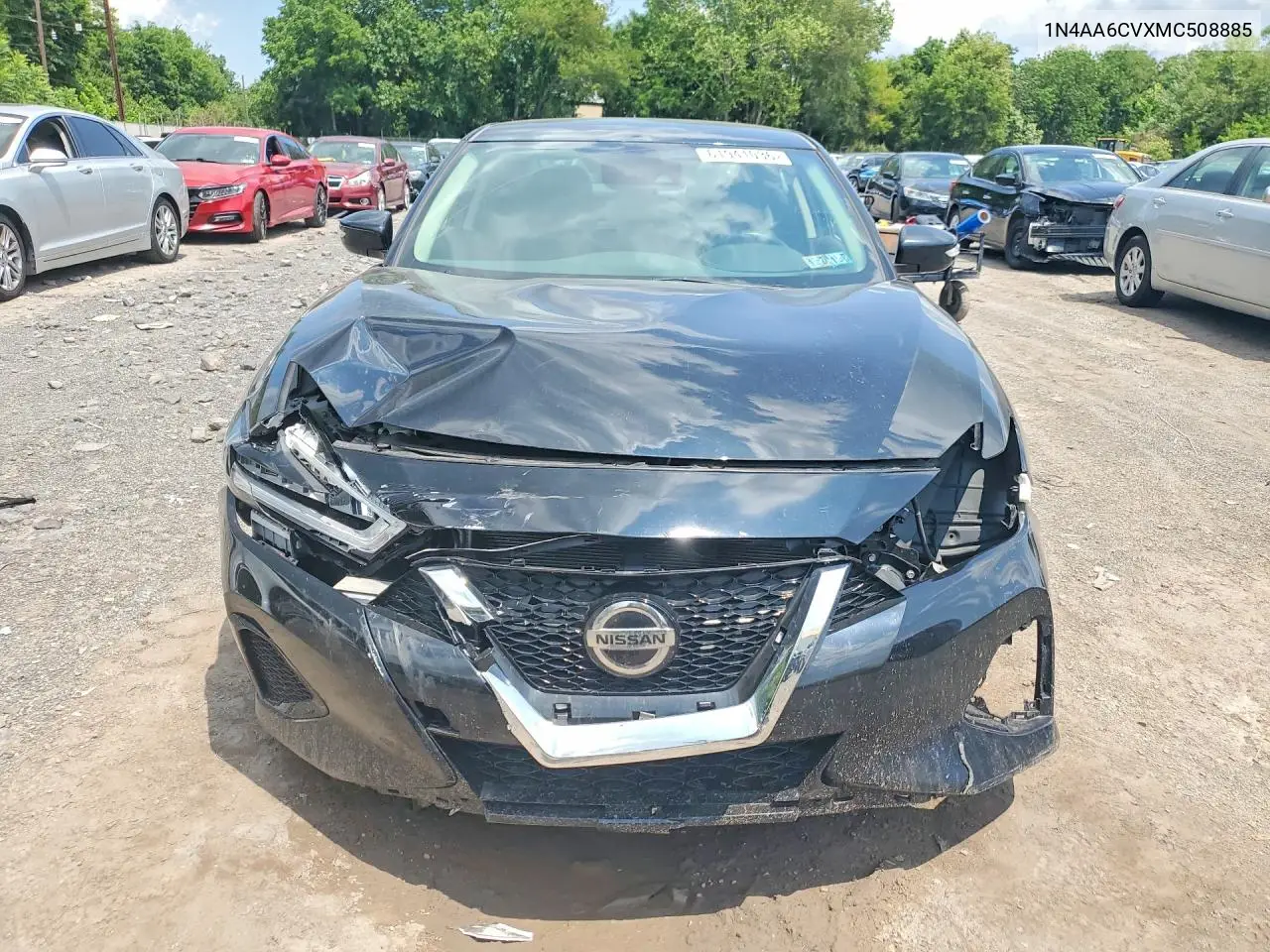 2021 Nissan Maxima Sv VIN: 1N4AA6CVXMC508885 Lot: 61941036