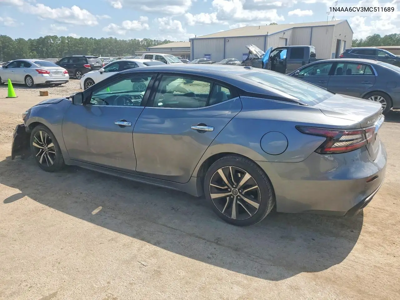 2021 Nissan Maxima Sv VIN: 1N4AA6CV3MC511689 Lot: 85615245