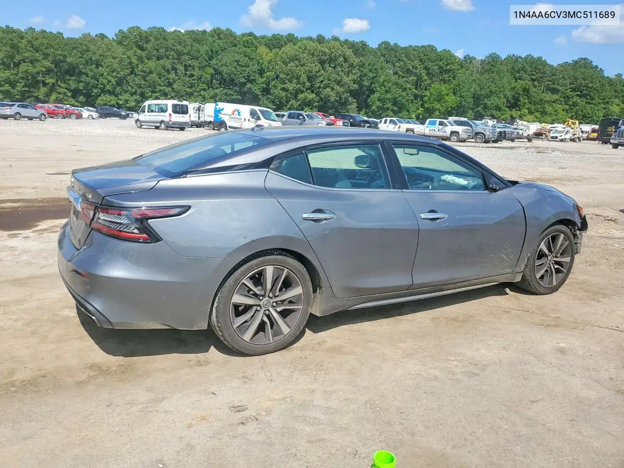 2021 Nissan Maxima Sv VIN: 1N4AA6CV3MC511689 Lot: 85615245