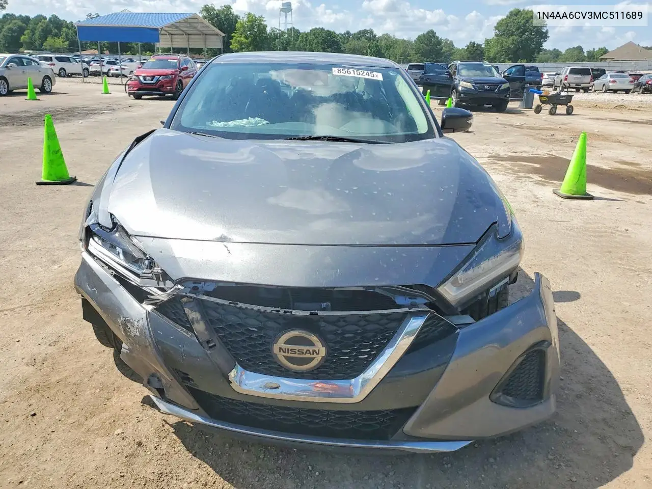 2021 Nissan Maxima Sv VIN: 1N4AA6CV3MC511689 Lot: 85615245
