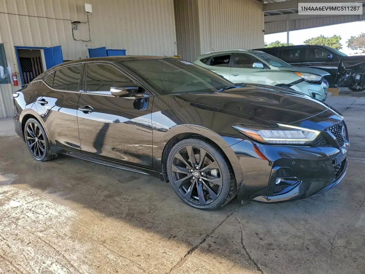 1N4AA6EV9MC511287 2021 Nissan Maxima Sr