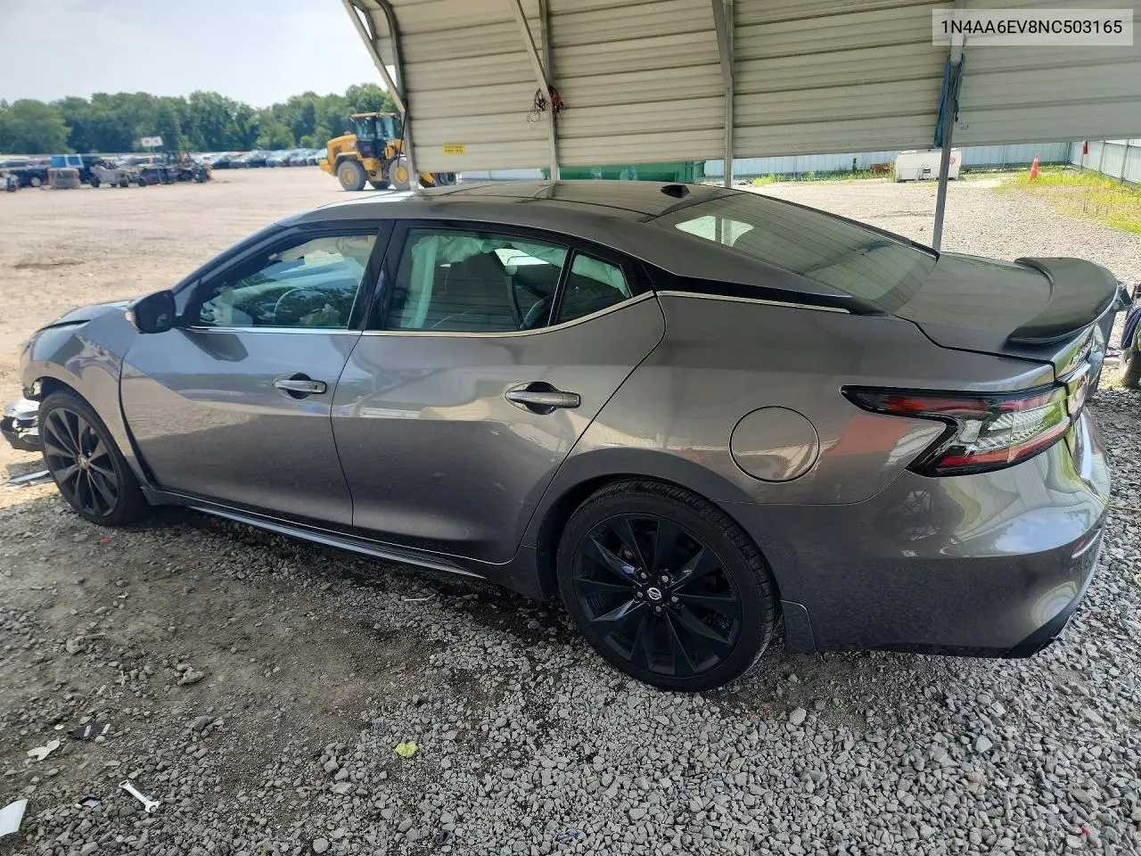 2022 Nissan Maxima Sr VIN: 1N4AA6EV8NC503165 Lot: 59340906