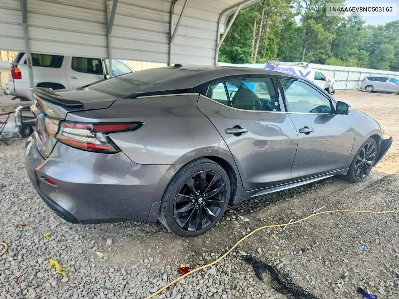 2022 Nissan Maxima Sr VIN: 1N4AA6EV8NC503165 Lot: 59340906
