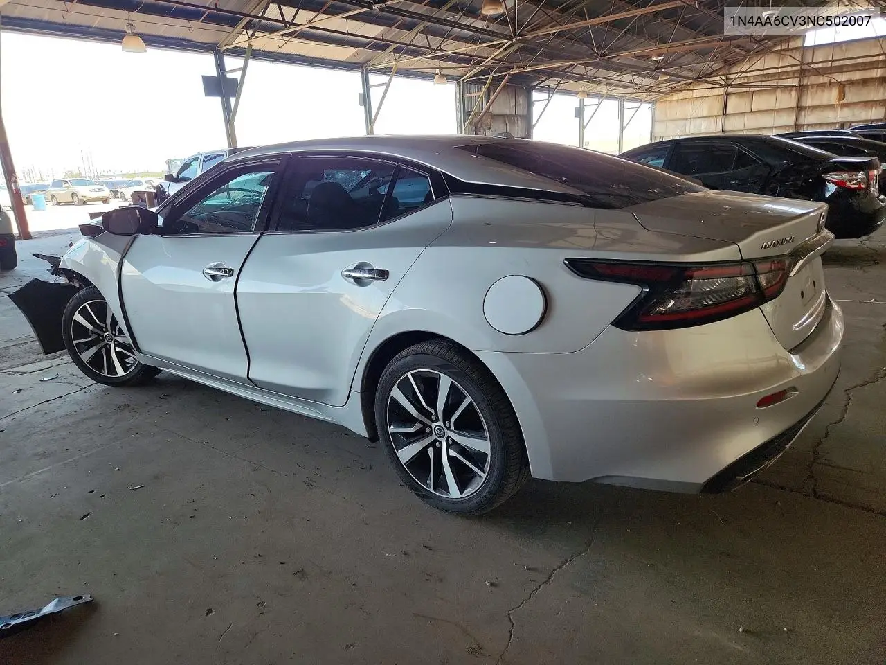 2022 Nissan Maxima Sv VIN: 1N4AA6CV3NC502007 Lot: 61368056
