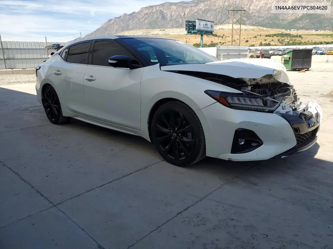 2023 Nissan Maxima Sr VIN: 1N4AA6EV7PC504620 Lot: 57541756