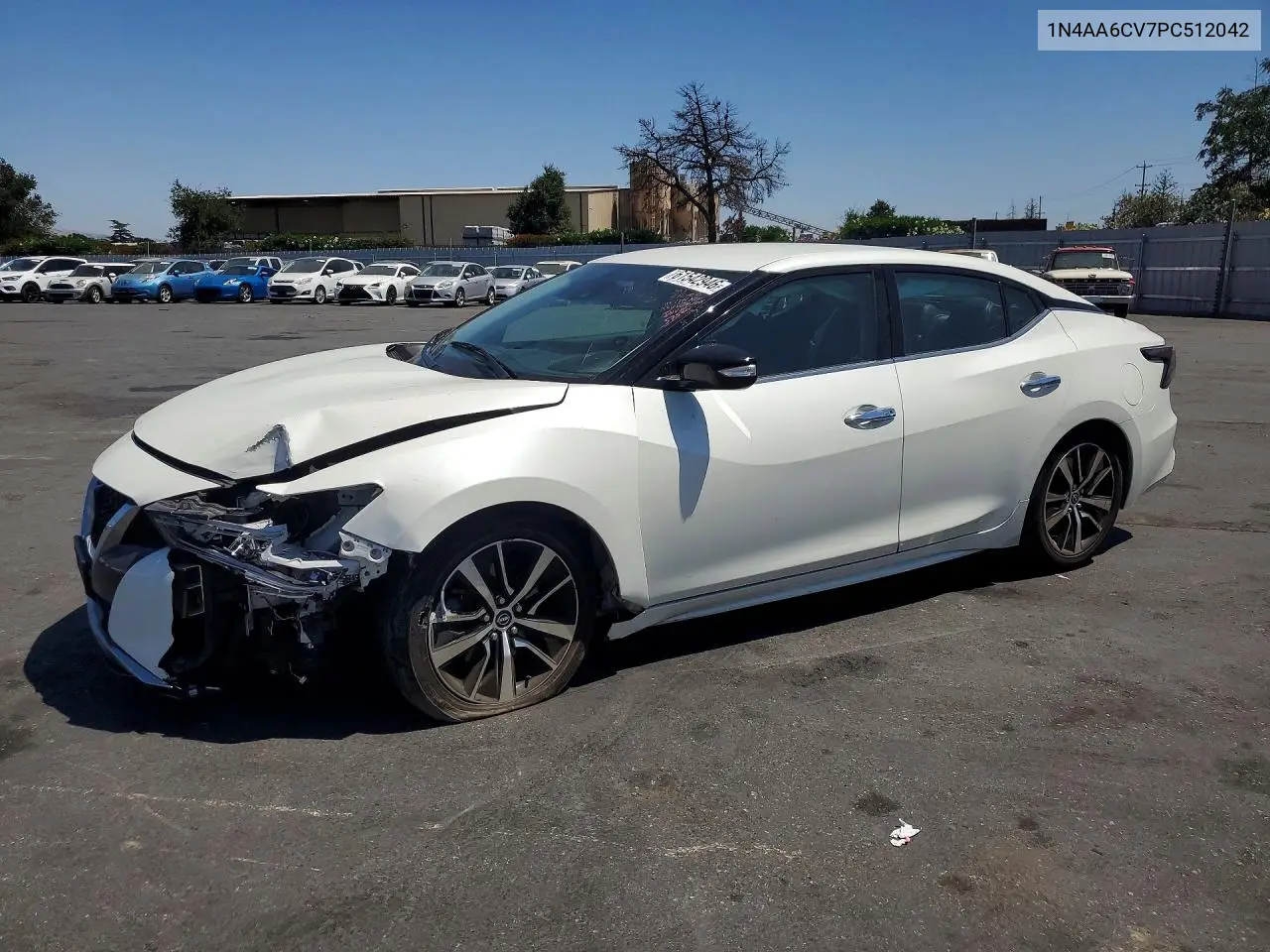 2023 Nissan Maxima Sv VIN: 1N4AA6CV7PC512042 Lot: 61542946