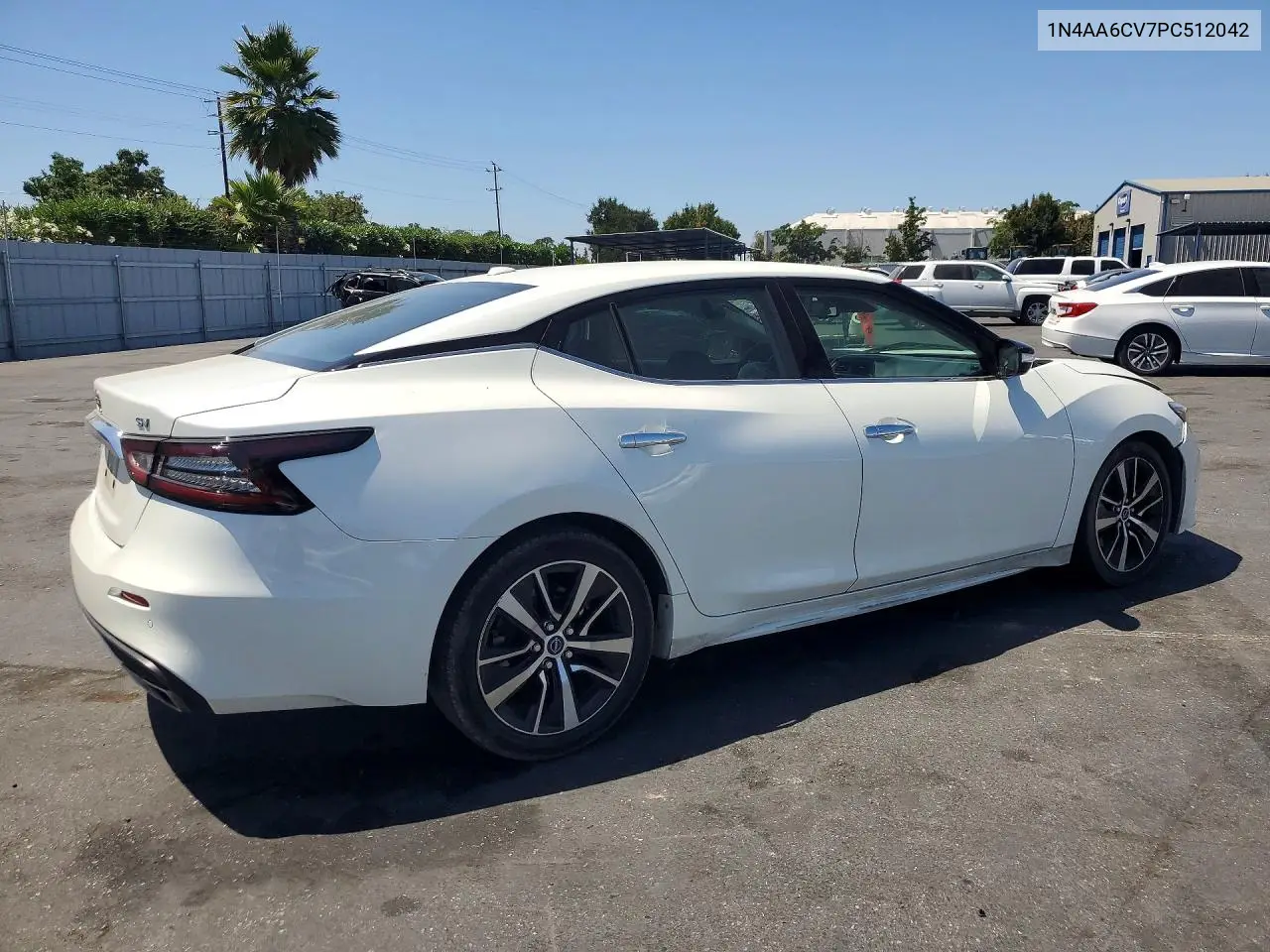 2023 Nissan Maxima Sv VIN: 1N4AA6CV7PC512042 Lot: 61542946