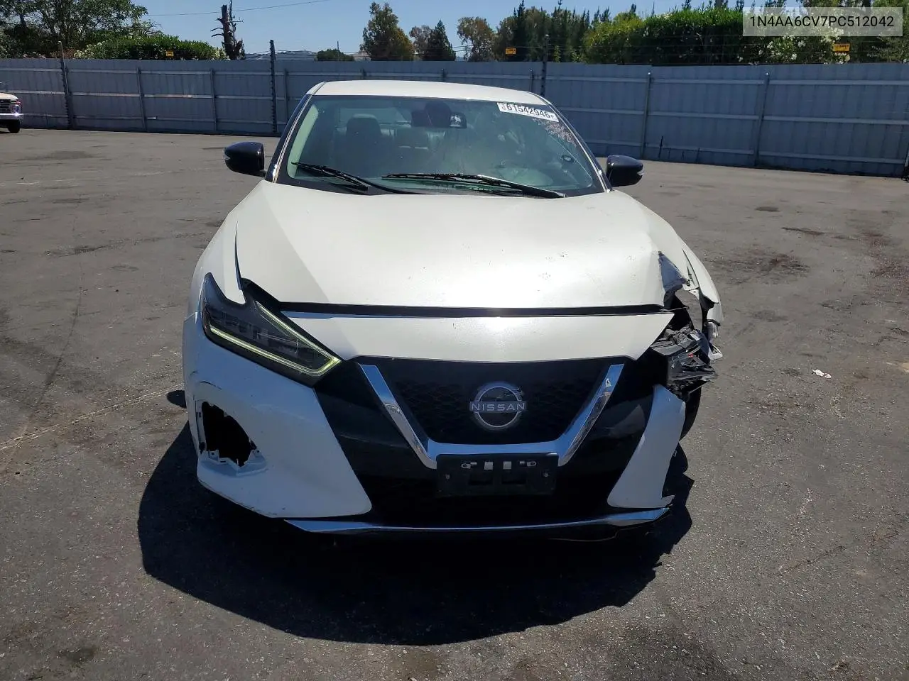 2023 Nissan Maxima Sv VIN: 1N4AA6CV7PC512042 Lot: 61542946