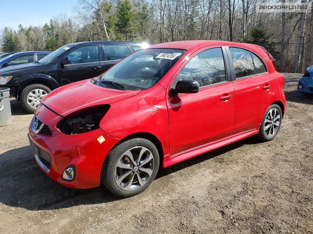 2015 Nissan Micra VIN: 3N1CK3CP4FL217552 Lot: 50624206