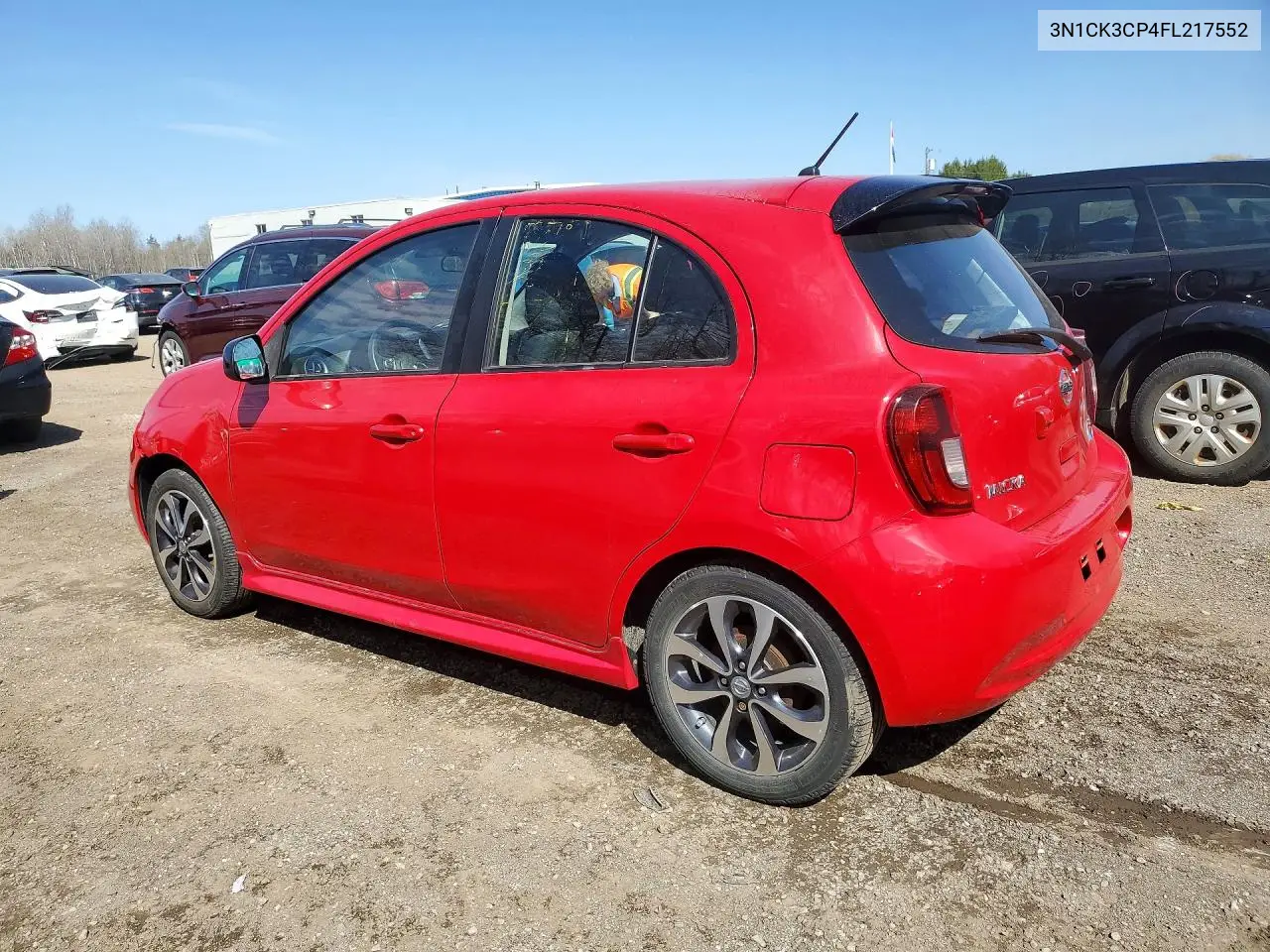 2015 Nissan Micra VIN: 3N1CK3CP4FL217552 Lot: 50624206