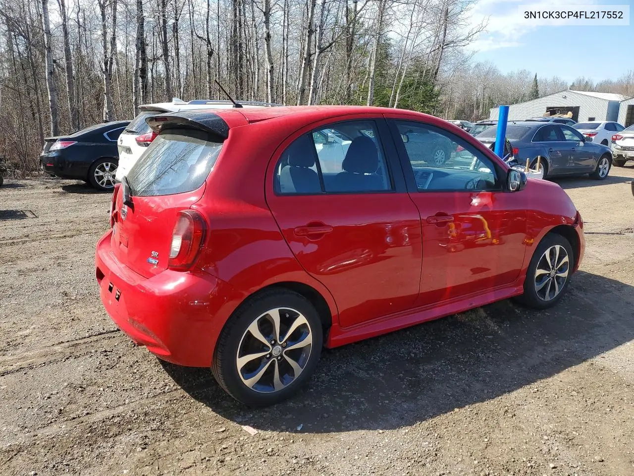 2015 Nissan Micra VIN: 3N1CK3CP4FL217552 Lot: 50624206