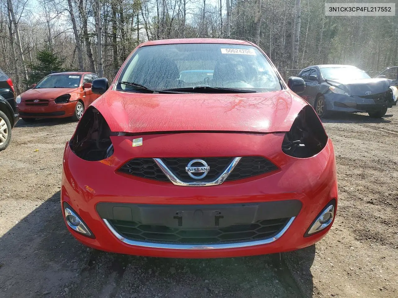 2015 Nissan Micra VIN: 3N1CK3CP4FL217552 Lot: 50624206