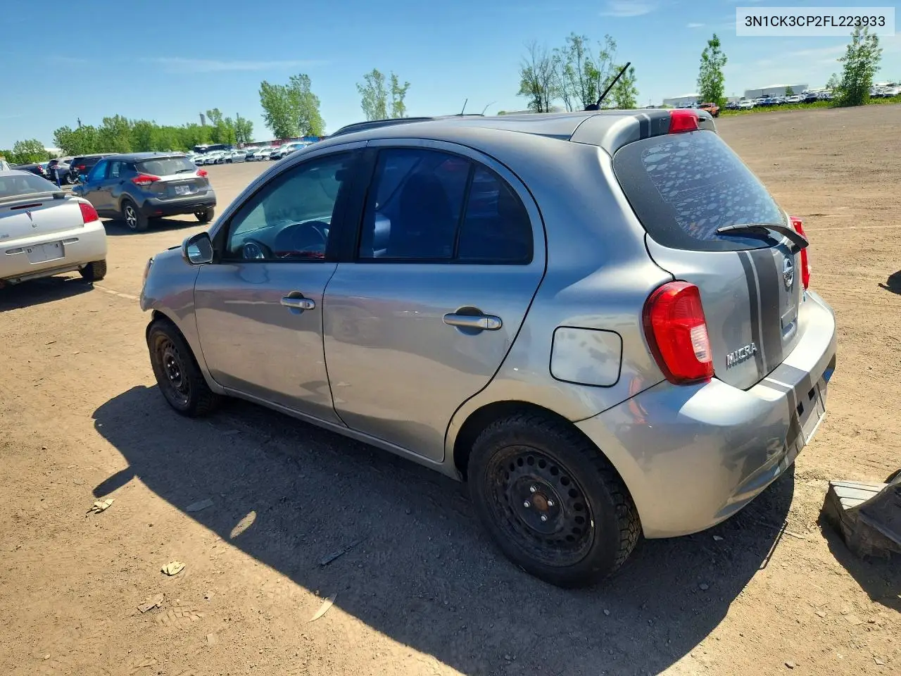 2015 Nissan Micra VIN: 3N1CK3CP2FL223933 Lot: 56503796