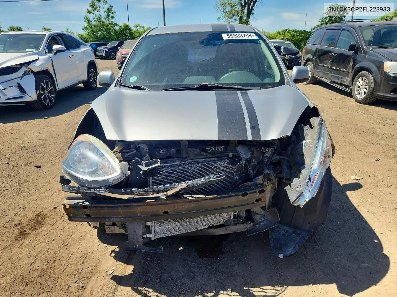 2015 Nissan Micra VIN: 3N1CK3CP2FL223933 Lot: 56503796