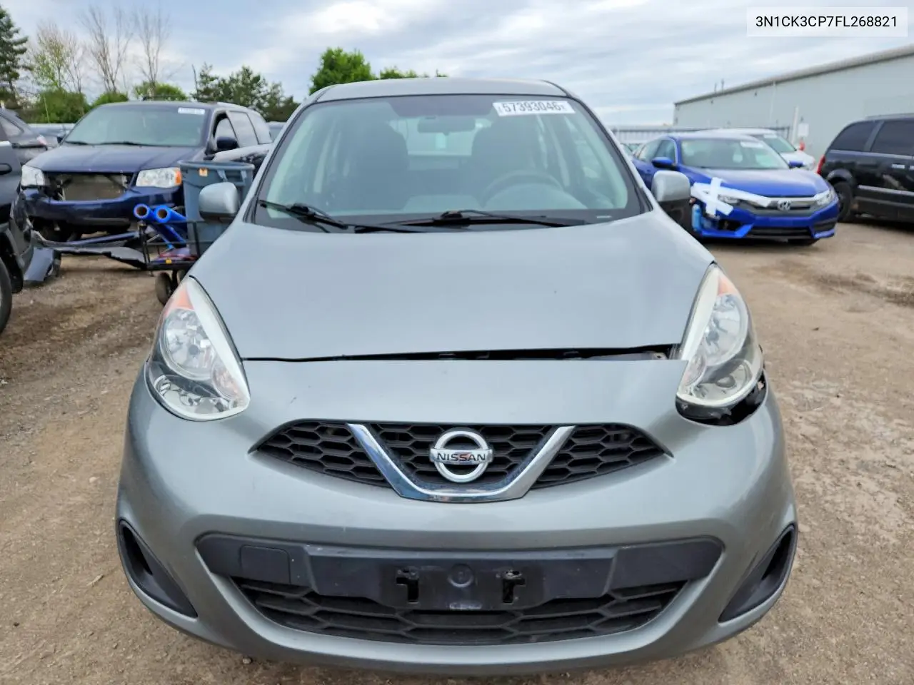 2015 Nissan Micra VIN: 3N1CK3CP7FL268821 Lot: 57393046