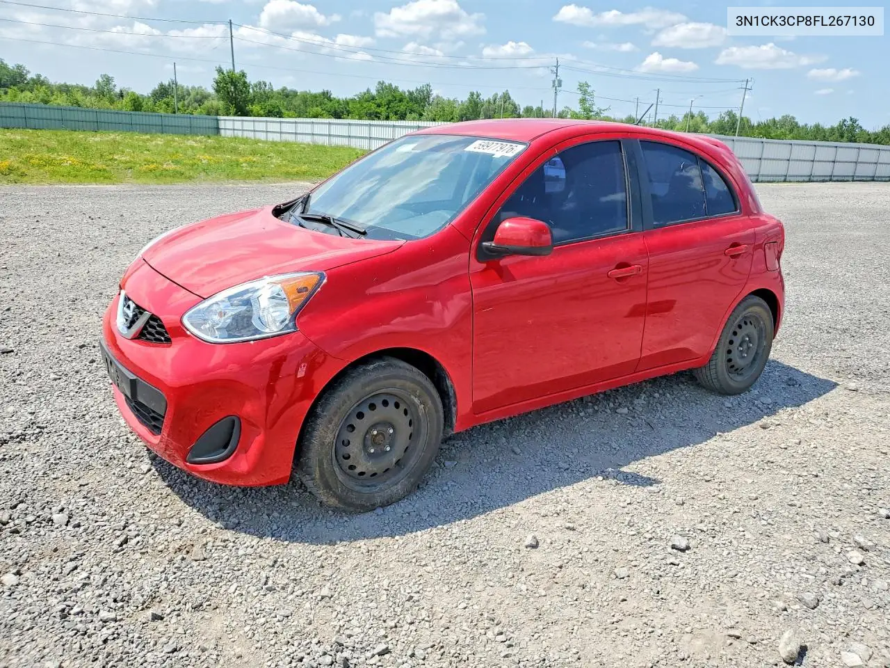 2015 Nissan Micra VIN: 3N1CK3CP8FL267130 Lot: 59977976