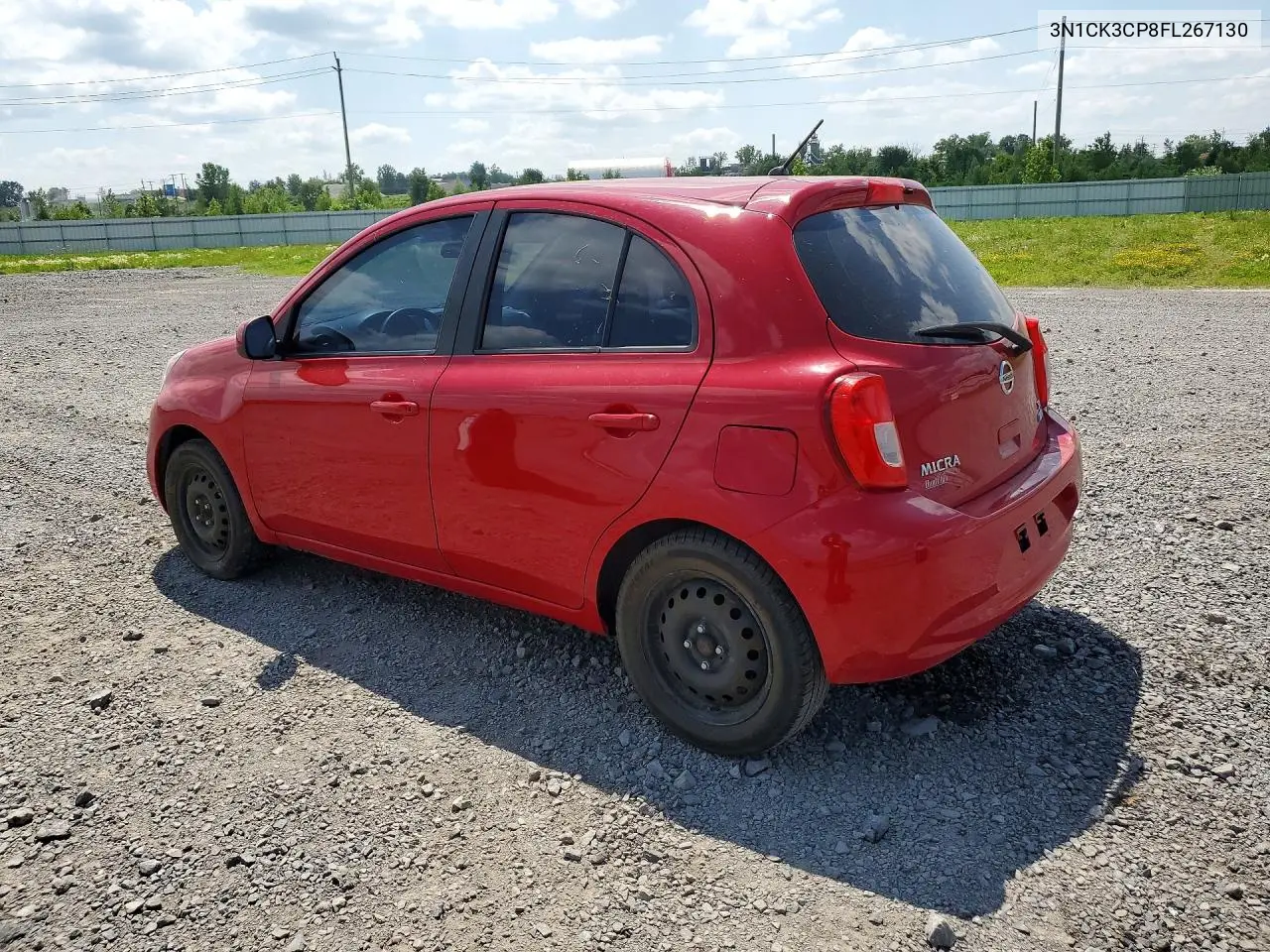 2015 Nissan Micra VIN: 3N1CK3CP8FL267130 Lot: 59977976