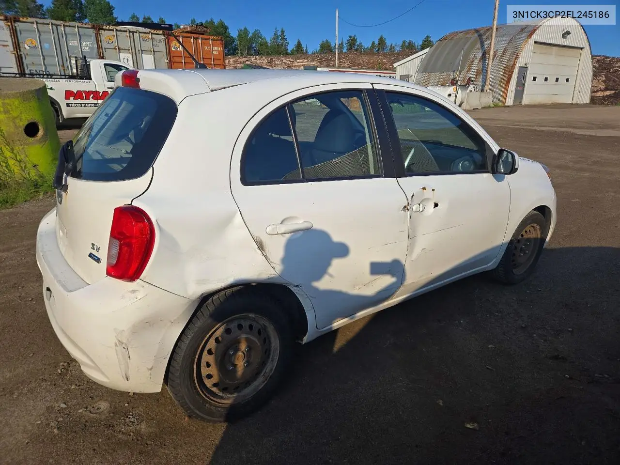 2015 Nissan Micra VIN: 3N1CK3CP2FL245186 Lot: 60464376