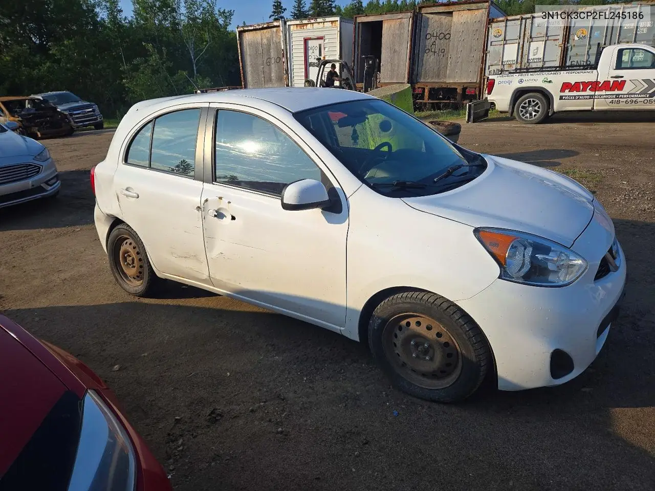2015 Nissan Micra VIN: 3N1CK3CP2FL245186 Lot: 60464376