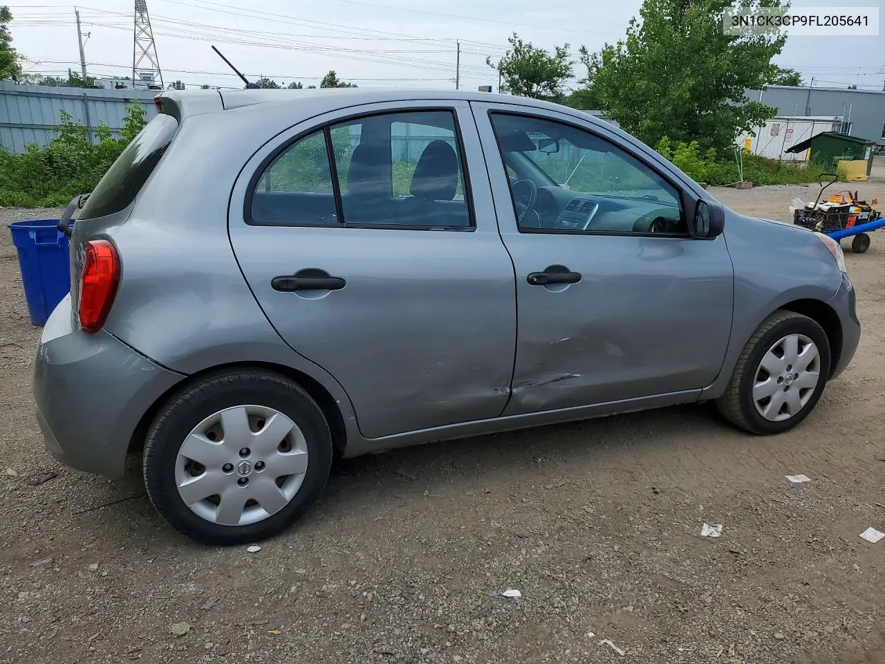 2015 Nissan Micra VIN: 3N1CK3CP9FL205641 Lot: 60565506