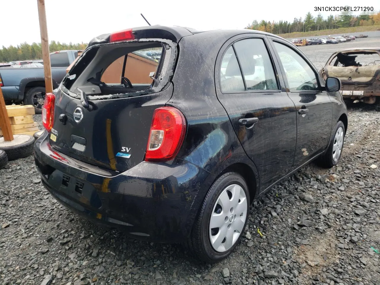 2015 Nissan Micra VIN: 3N1CK3CP6FL271290 Lot: 61238642