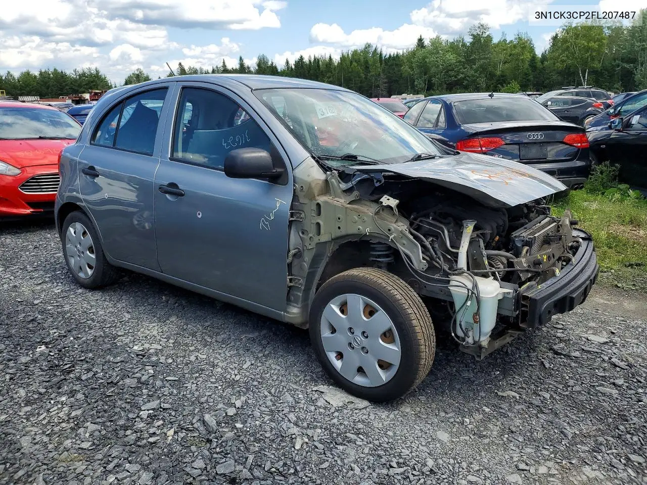 2015 Nissan Micra VIN: 3N1CK3CP2FL207487 Lot: 85965025