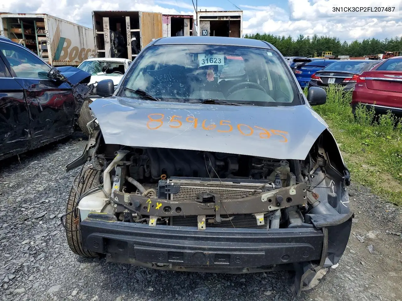 2015 Nissan Micra VIN: 3N1CK3CP2FL207487 Lot: 85965025