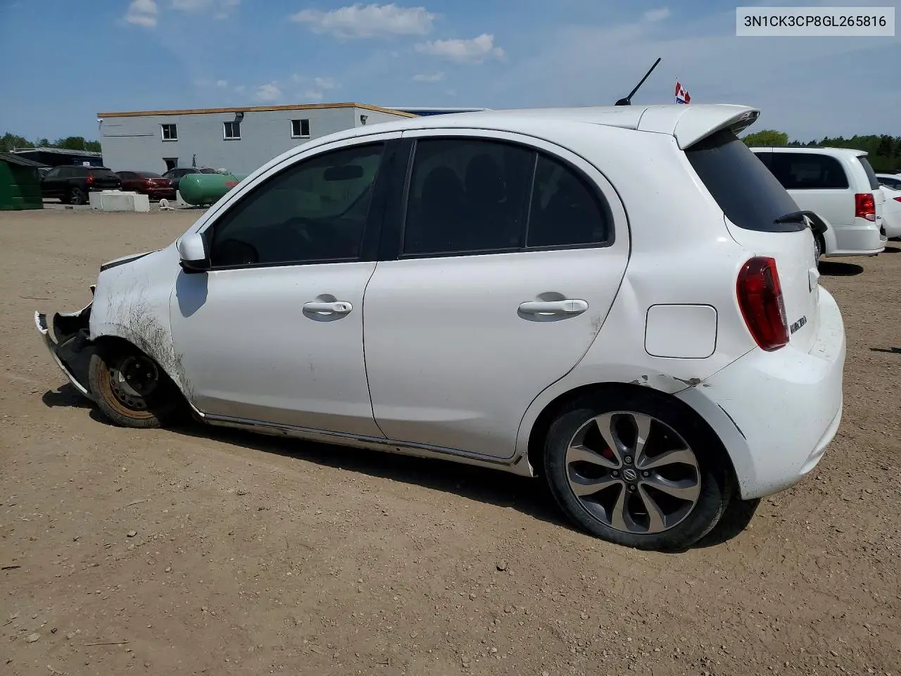 2016 Nissan Micra VIN: 3N1CK3CP8GL265816 Lot: 55431186
