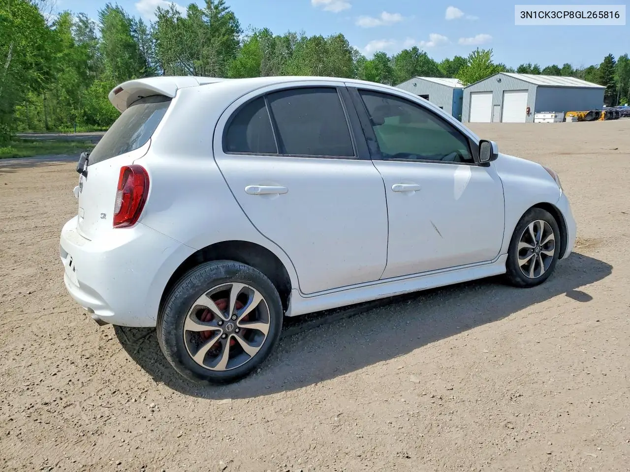 2016 Nissan Micra VIN: 3N1CK3CP8GL265816 Lot: 55431186