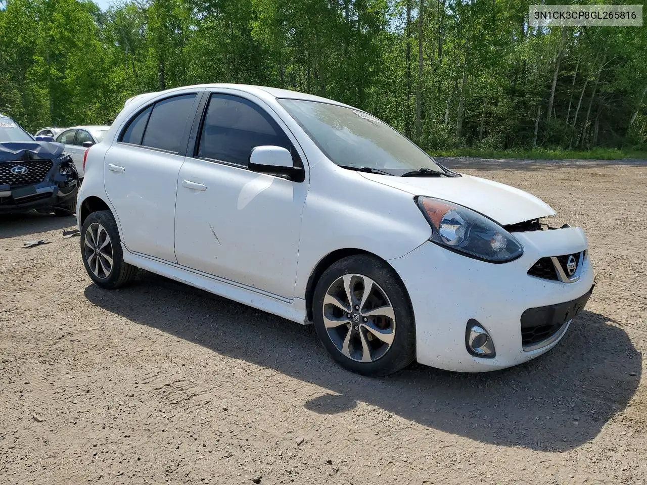 2016 Nissan Micra VIN: 3N1CK3CP8GL265816 Lot: 55431186