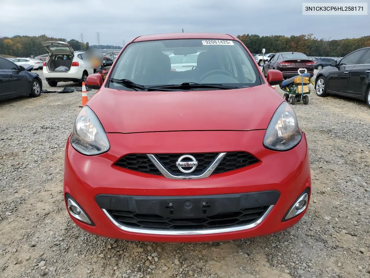 2017 Nissan Micra VIN: 3N1CK3CP6HL258171 Lot: 54074026