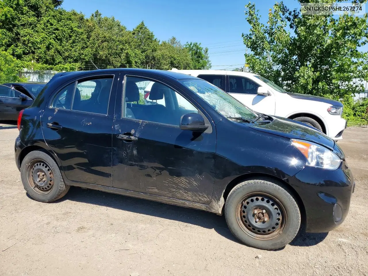 2017 Nissan Micra VIN: 3N1CK3CP6HL267274 Lot: 57638196