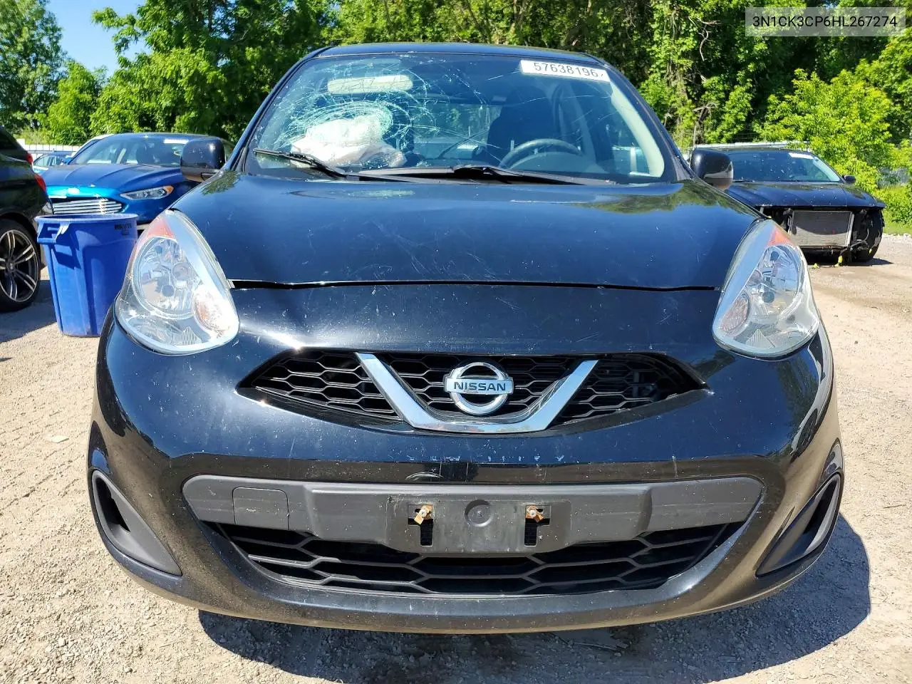 2017 Nissan Micra VIN: 3N1CK3CP6HL267274 Lot: 57638196