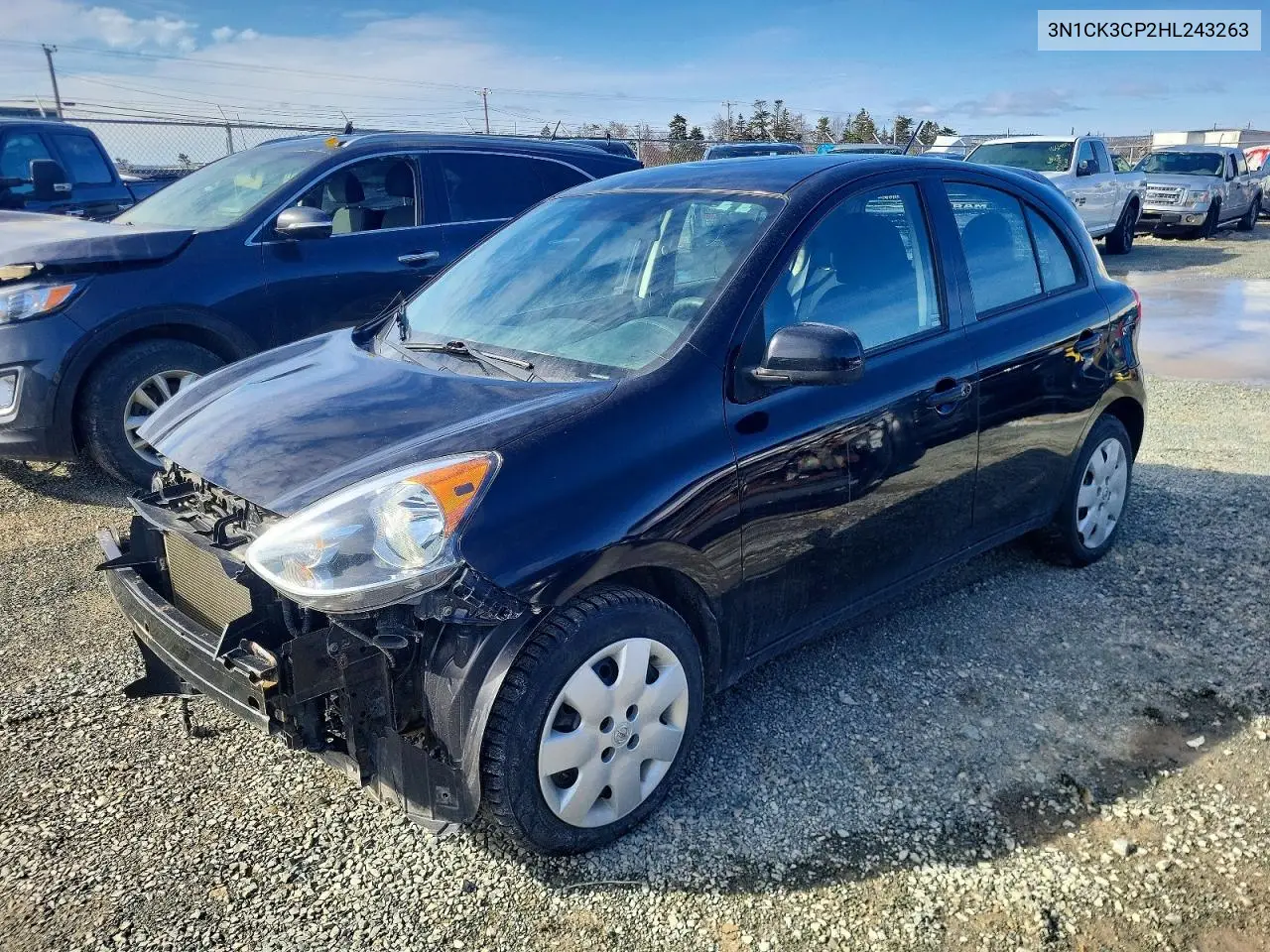 2017 Nissan Micra VIN: 3N1CK3CP2HL243263 Lot: 77652595