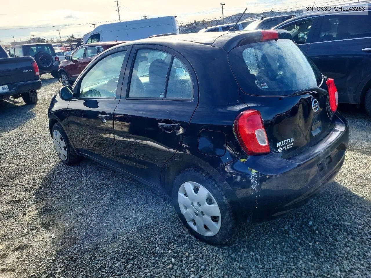 2017 Nissan Micra VIN: 3N1CK3CP2HL243263 Lot: 77652595