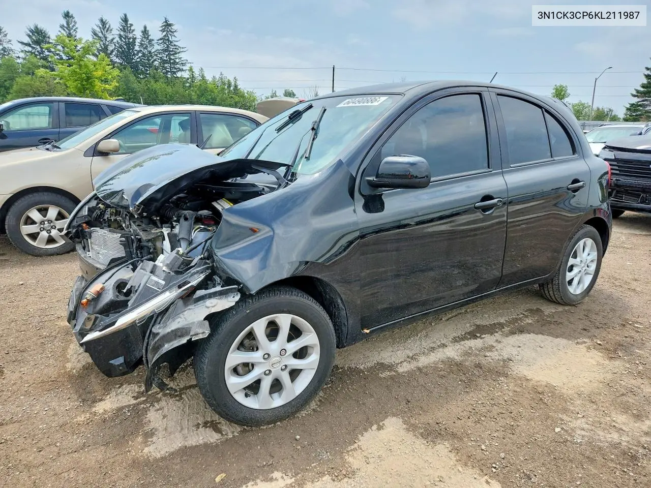 2019 Nissan Micra VIN: 3N1CK3CP6KL211987 Lot: 60490886