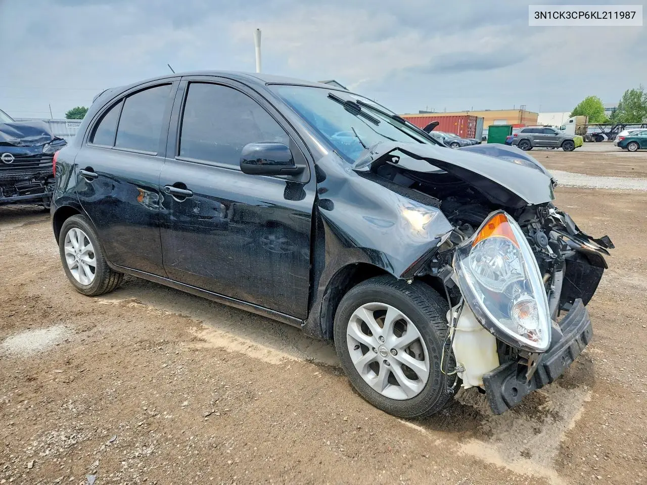 2019 Nissan Micra VIN: 3N1CK3CP6KL211987 Lot: 60490886