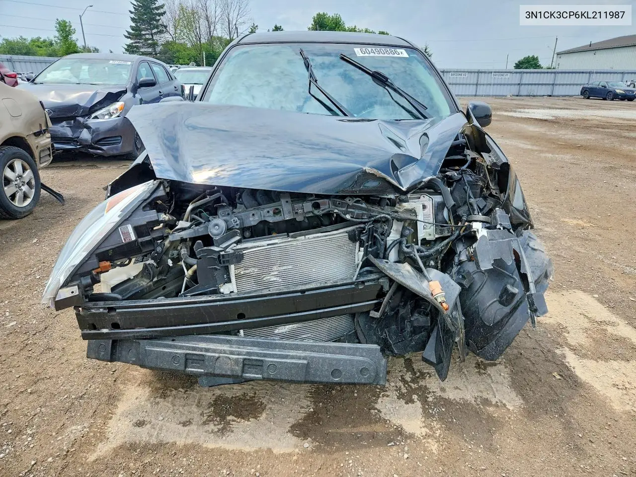 2019 Nissan Micra VIN: 3N1CK3CP6KL211987 Lot: 60490886