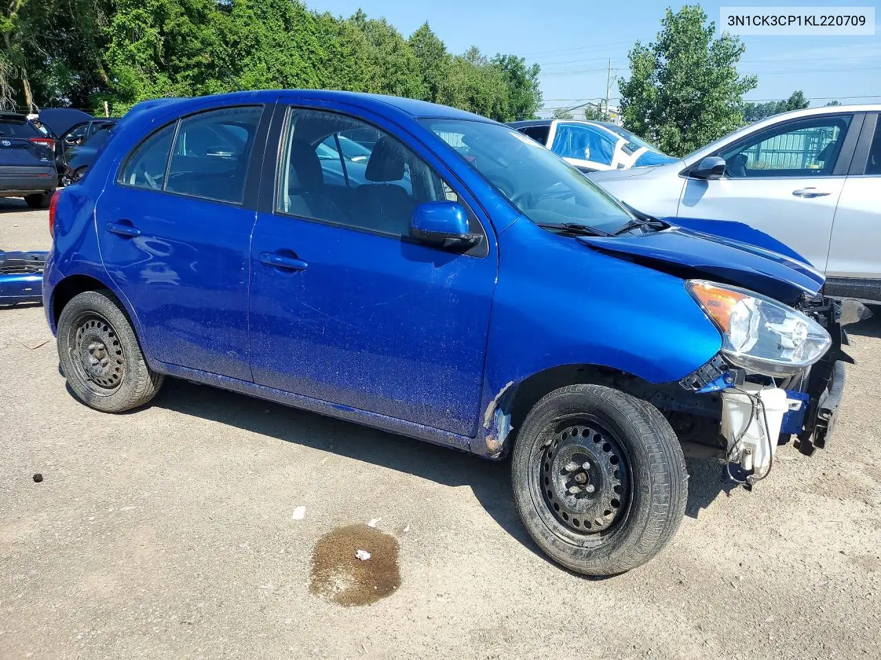 2019 Nissan Micra VIN: 3N1CK3CP1KL220709 Lot: 60557736